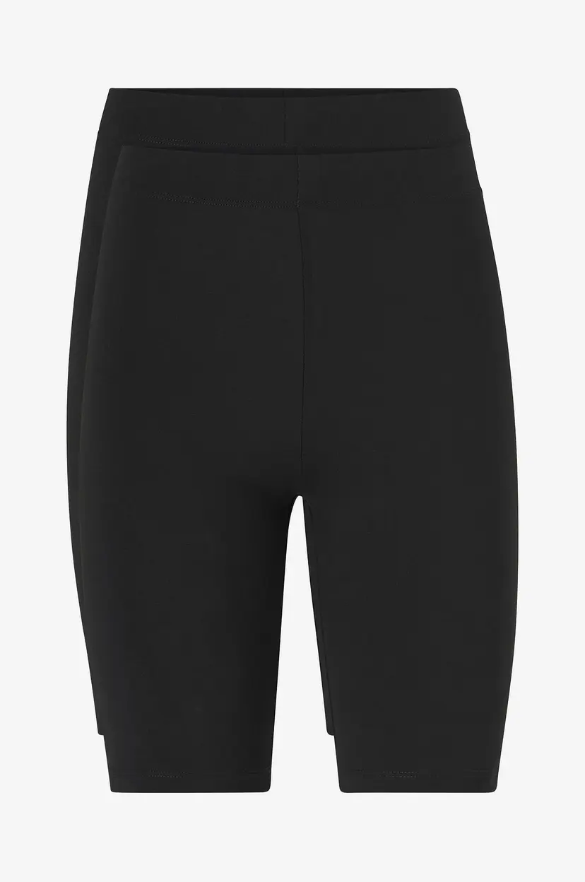 Gina Tricot Sykkelshortser Basic Biker 2-pakning - Svart