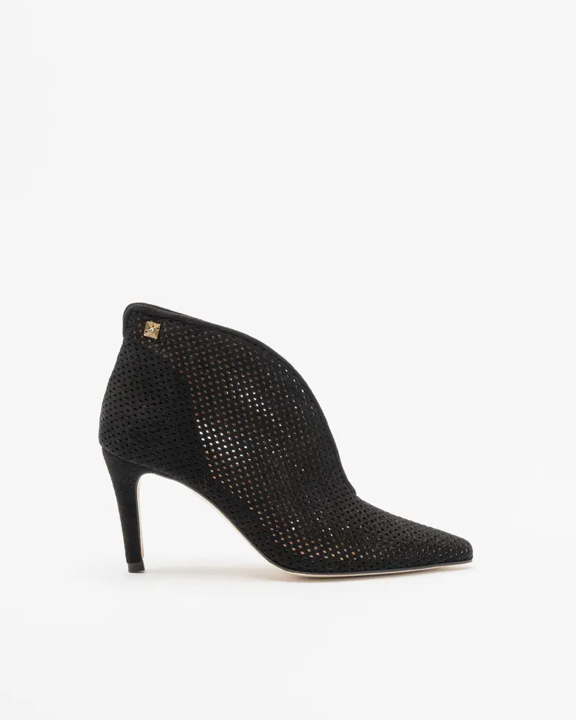 PROF PROF 9340VZ Black Ankle Boots