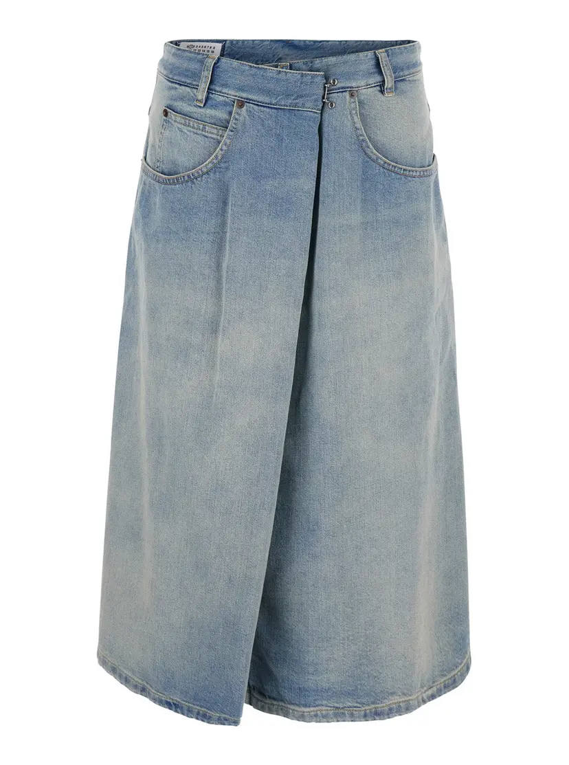 Maison Margiela Maison Margiela Denimskjørt – Blå
