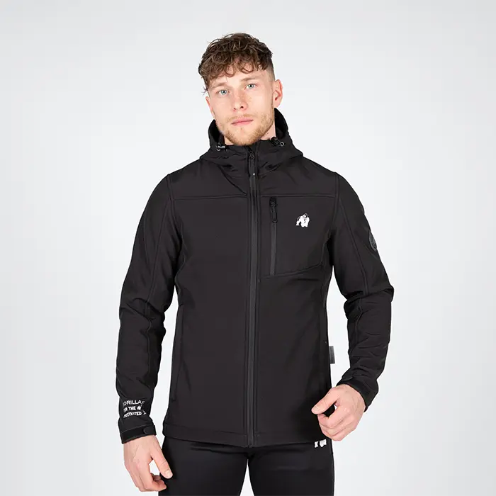 Gorilla Wear Foster Softshell Jacket, Black