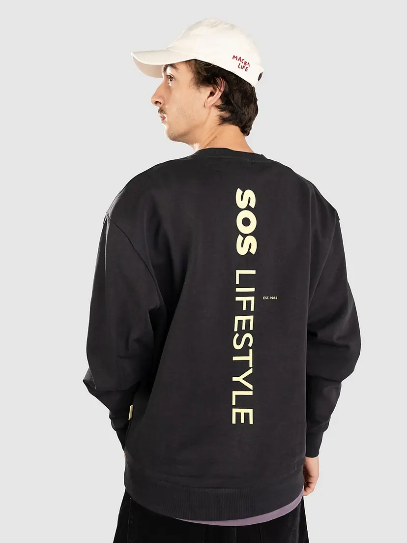 SOS SOS Bovec Crew V1 Genser blå