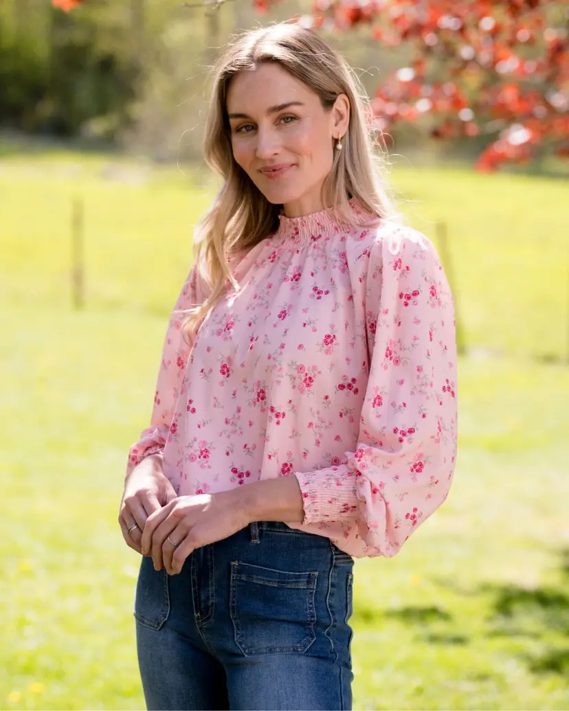 Floyd Bluse Juliet Cory - Rosa - Str XS