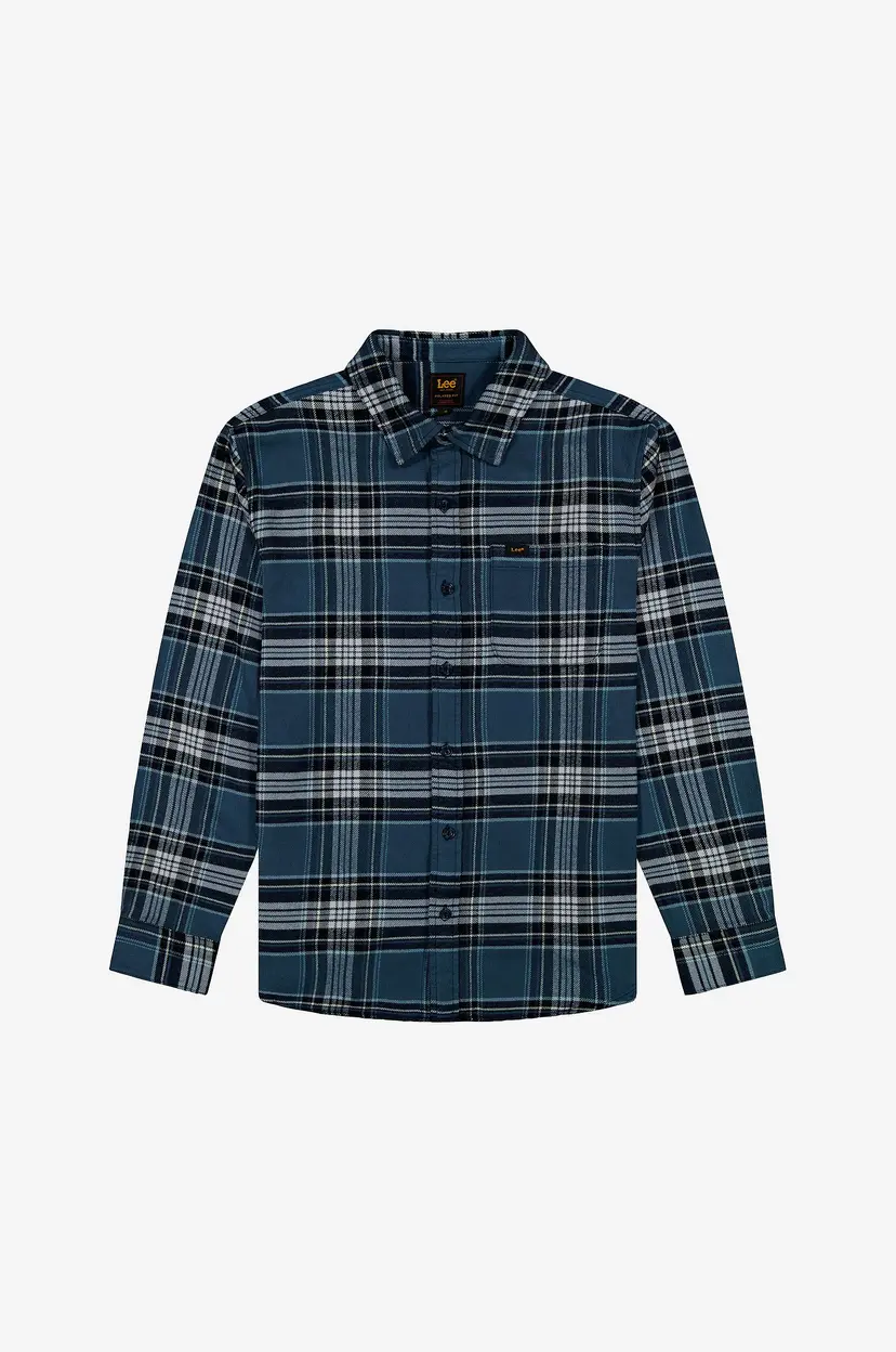 Lee Skjorte Mercantile Shirt - Blå