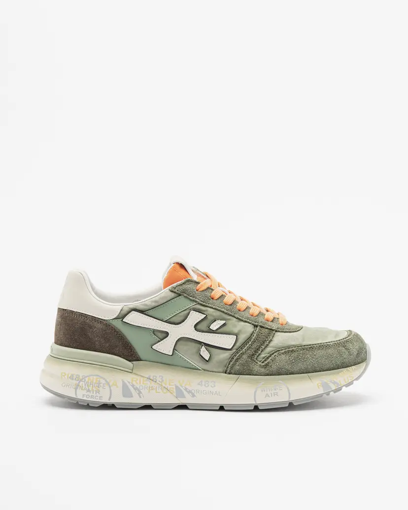 Premiata Premiata MICK 7244 Green Sneakers