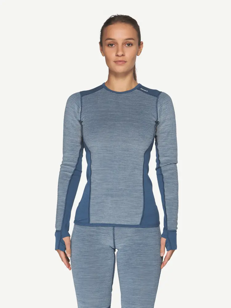 Devold Devold - Reverso Merino Ulltrøye Dame - Large - Blå