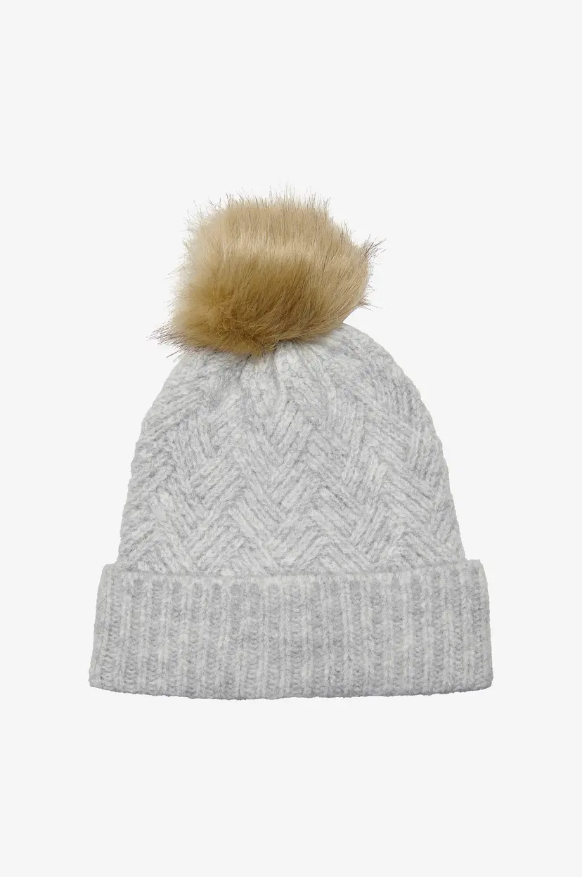 ONLY Lue onlKate Life Knit Beanie CC - Grå