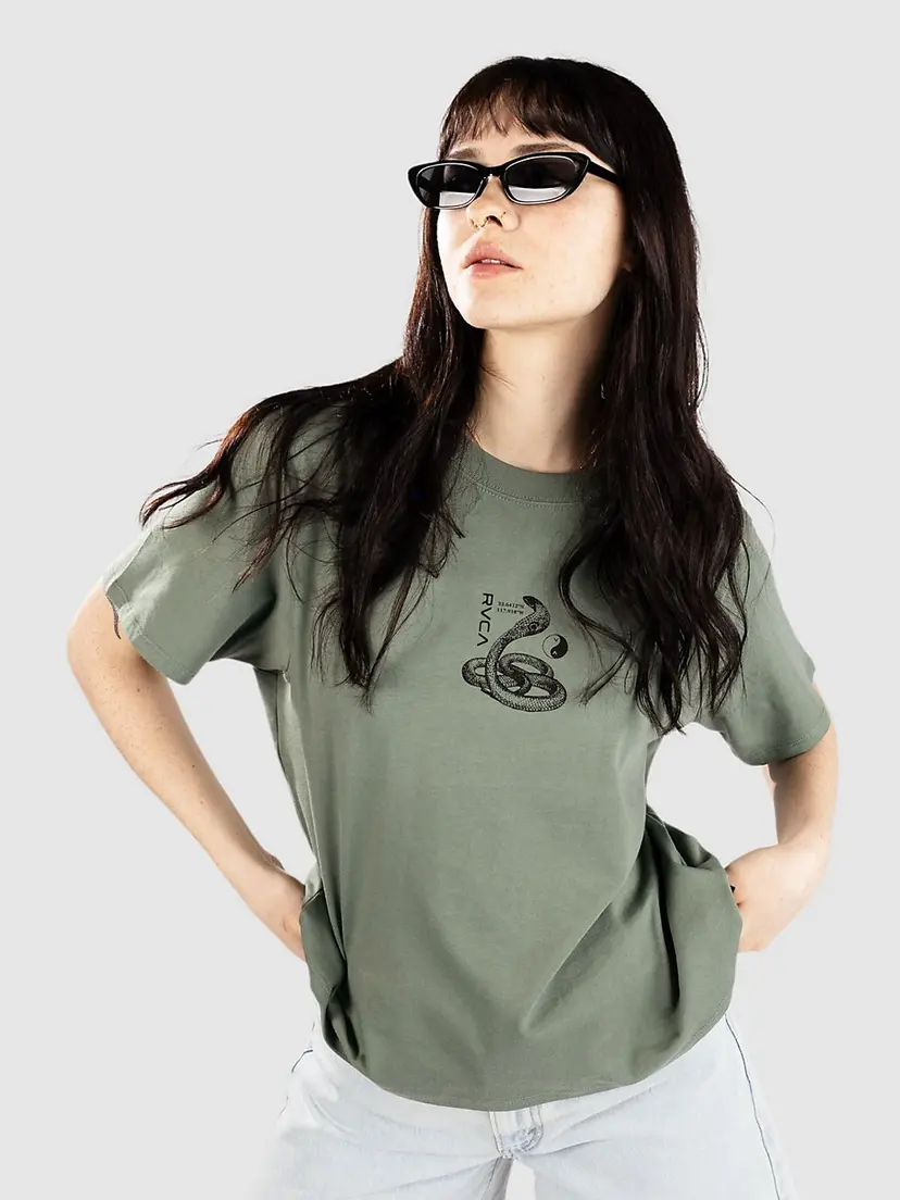 RVCA RVCA Viper Easy T-skjorte grønn