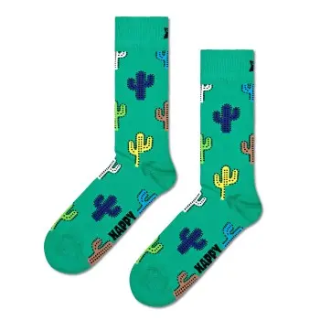 Happy Socks Happy socks Strømper Cactus Sock Grønn Mønster Str 41/46
