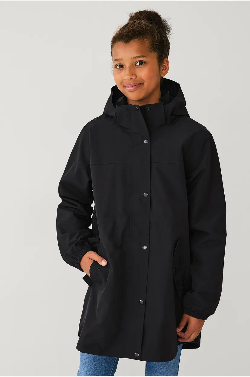 Ellos Collection Parkas med vannavvisende skall - Svart