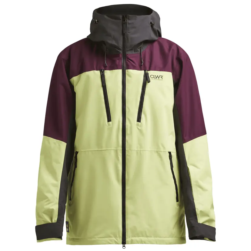 ColourWear ColourWear Men's Grid Jacket Acid