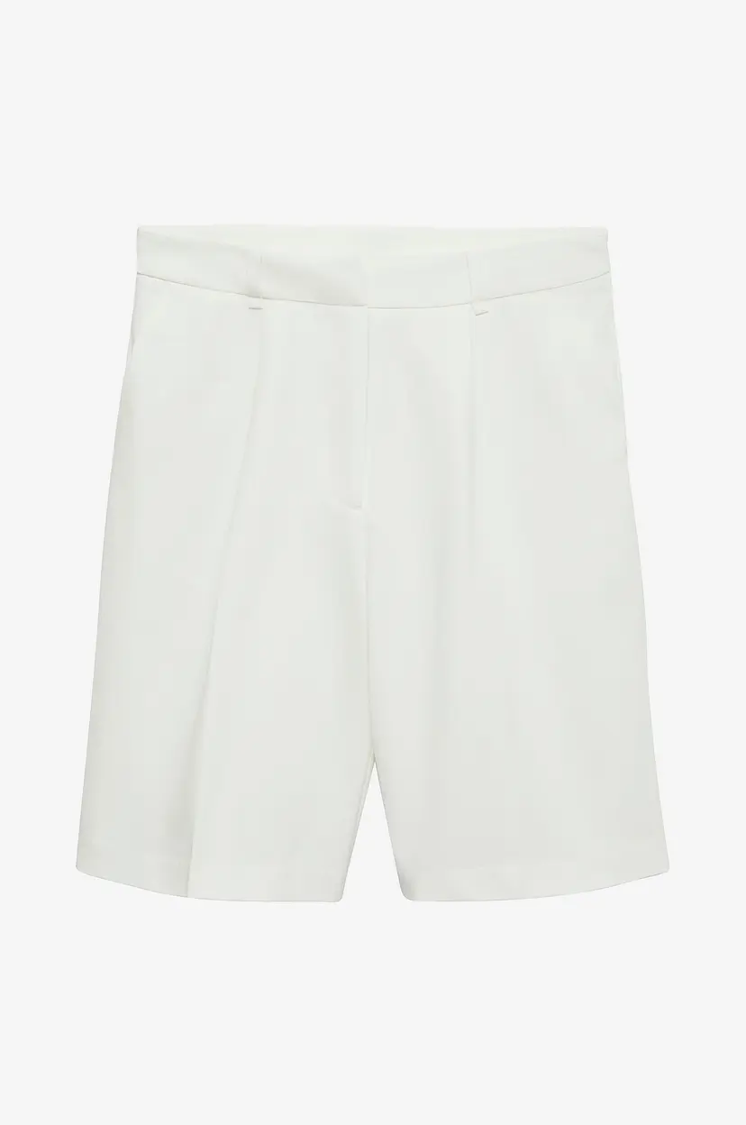 Vero Moda Shorts awPassi MW Knee - Hvit