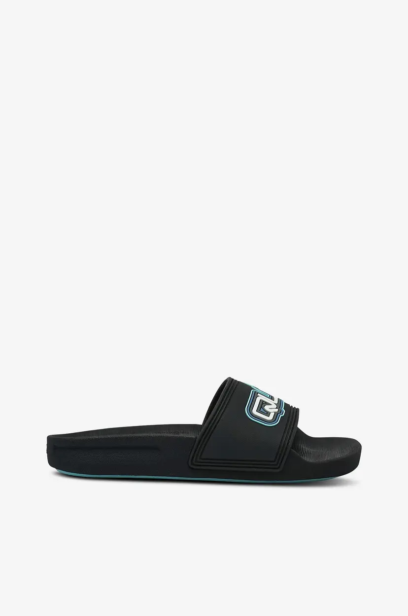 Quiksilver Badetøfler Rivi Wordmark Slide II Youth - Svart