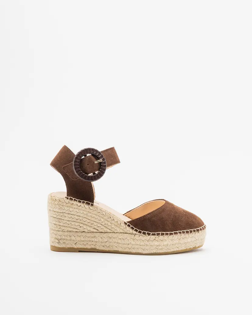 PROF PROF YUNE3 Brown Wedge sandals