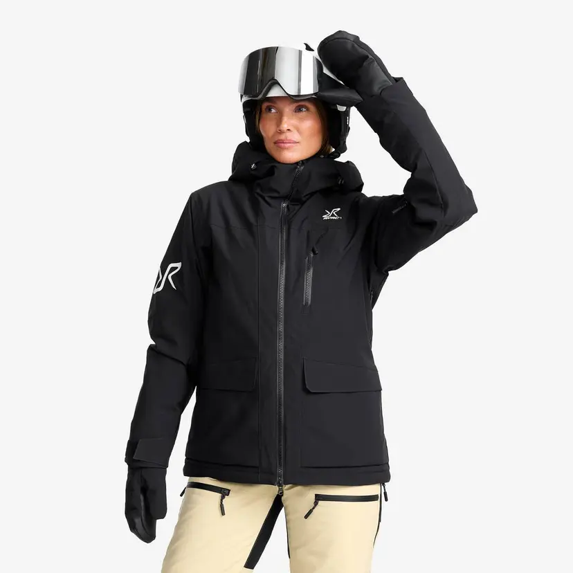 RevolutionRace AccXel Insulated 2L Ski Jacket Dame Black