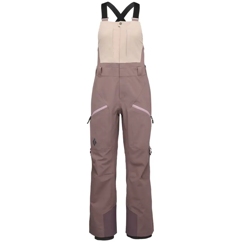 Black Diamond Black Diamond W's Recon Stretch Bibs Pale Mauve-Dark Mauve