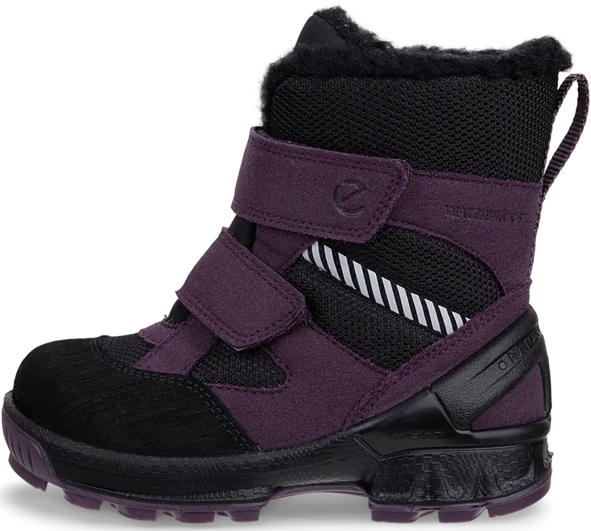 Ecco Ecco Kids' Biom Hike I High Boot Black/mauve/black
