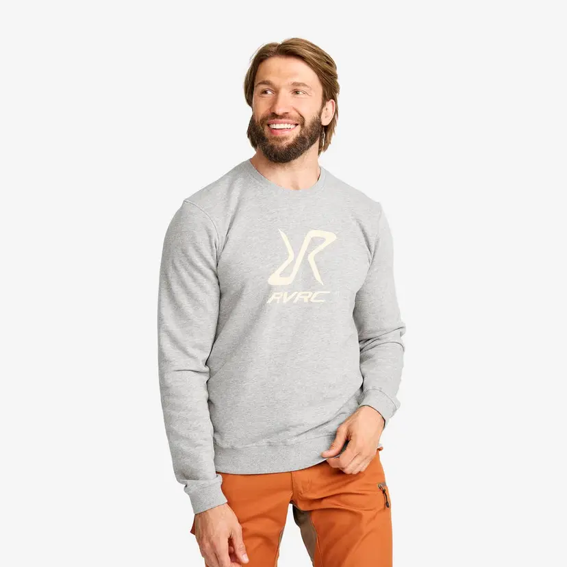 RevolutionRace RVRC Sweatshirt Herre Grey Melange
