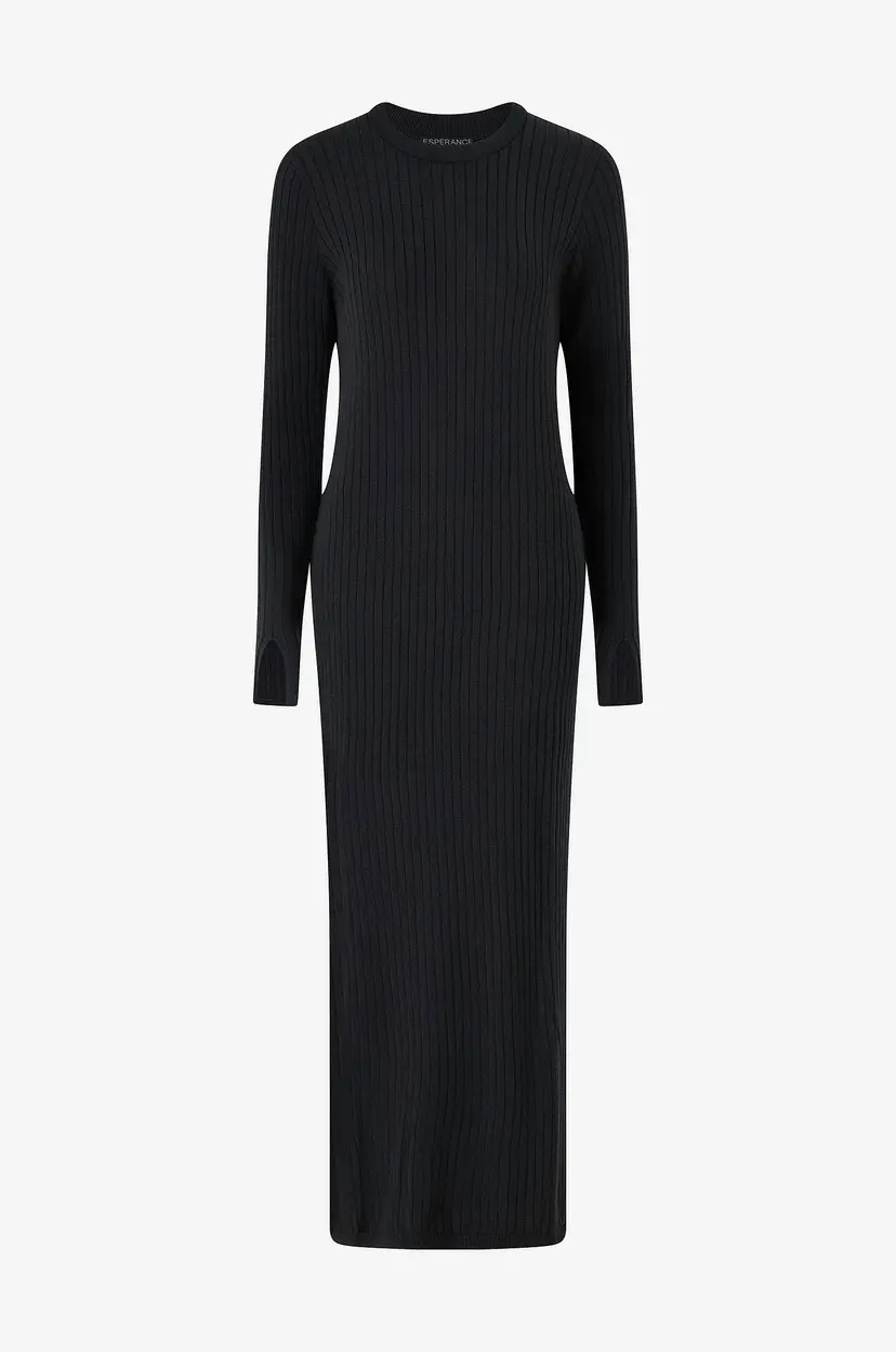 Esperance Maxikjole Shakti Dress - Svart