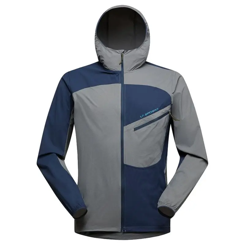 La Sportiva La Sportiva Freeway Wind Jacket M Steel/Night Sky