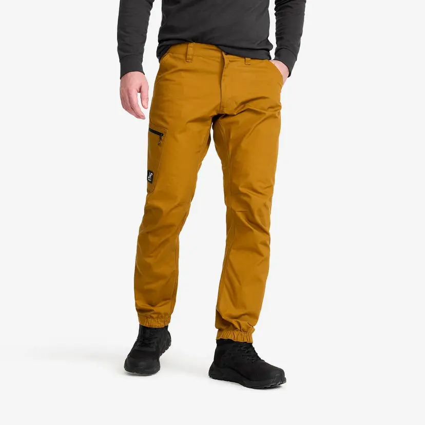 RevolutionRace Outdoor Basic Pants Herre Golden Brown
