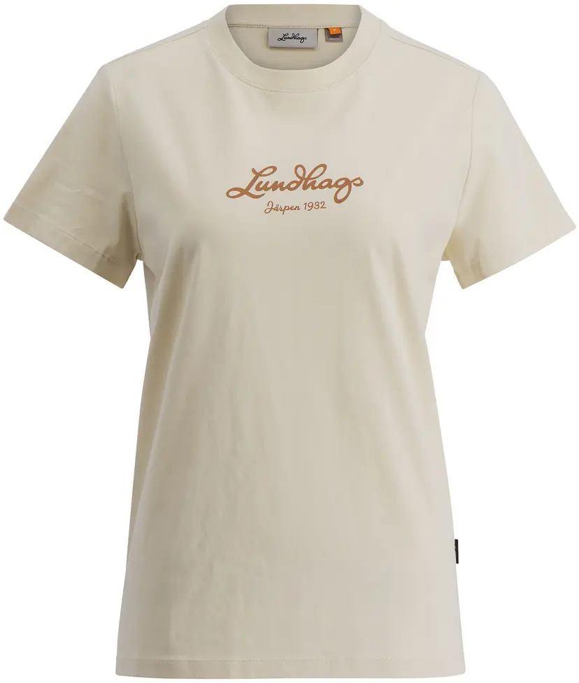 Lundhags Lundhags Järpen Logo T-shirt W Chalk White