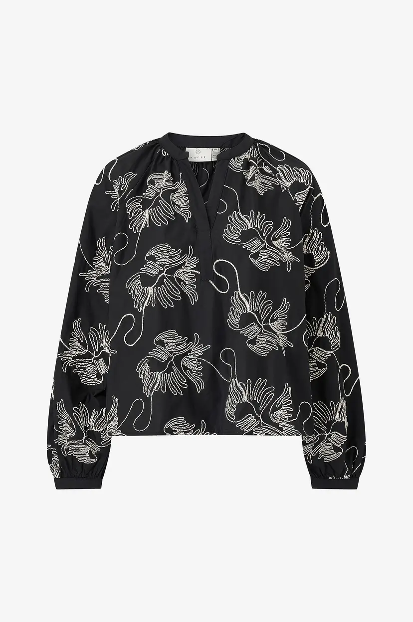 Kaffe Bluse kaVinie - Svart