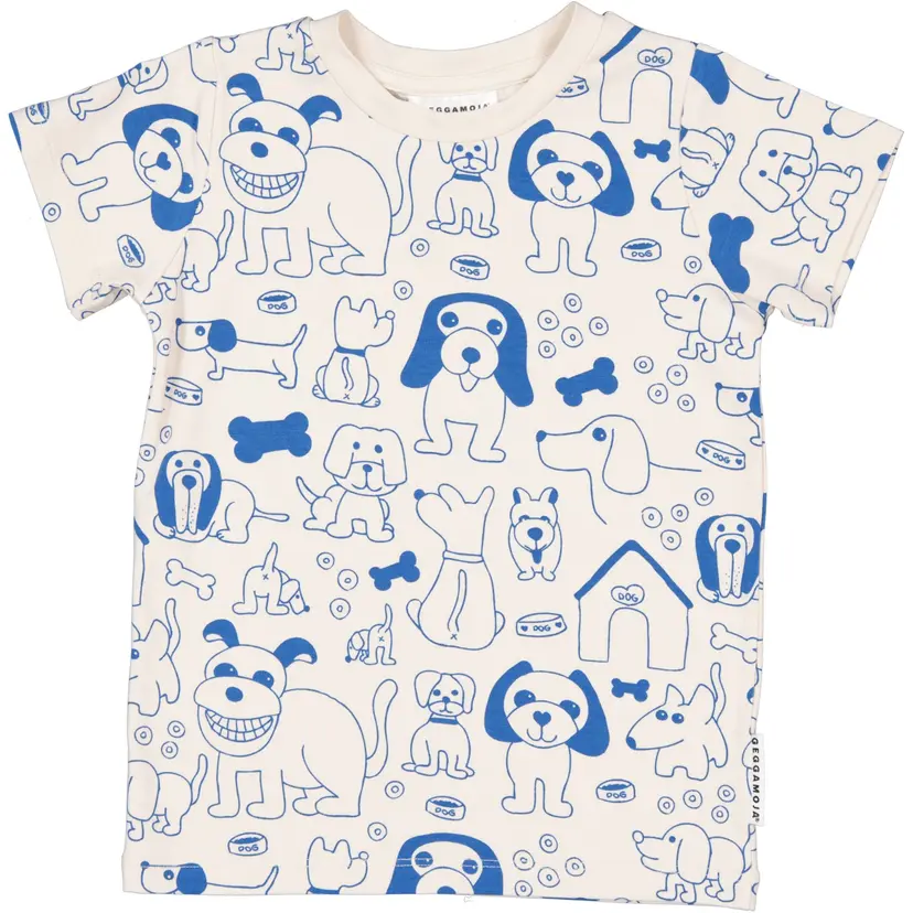 Geggamoja T-Shirt Bambu Dogs - 134/140