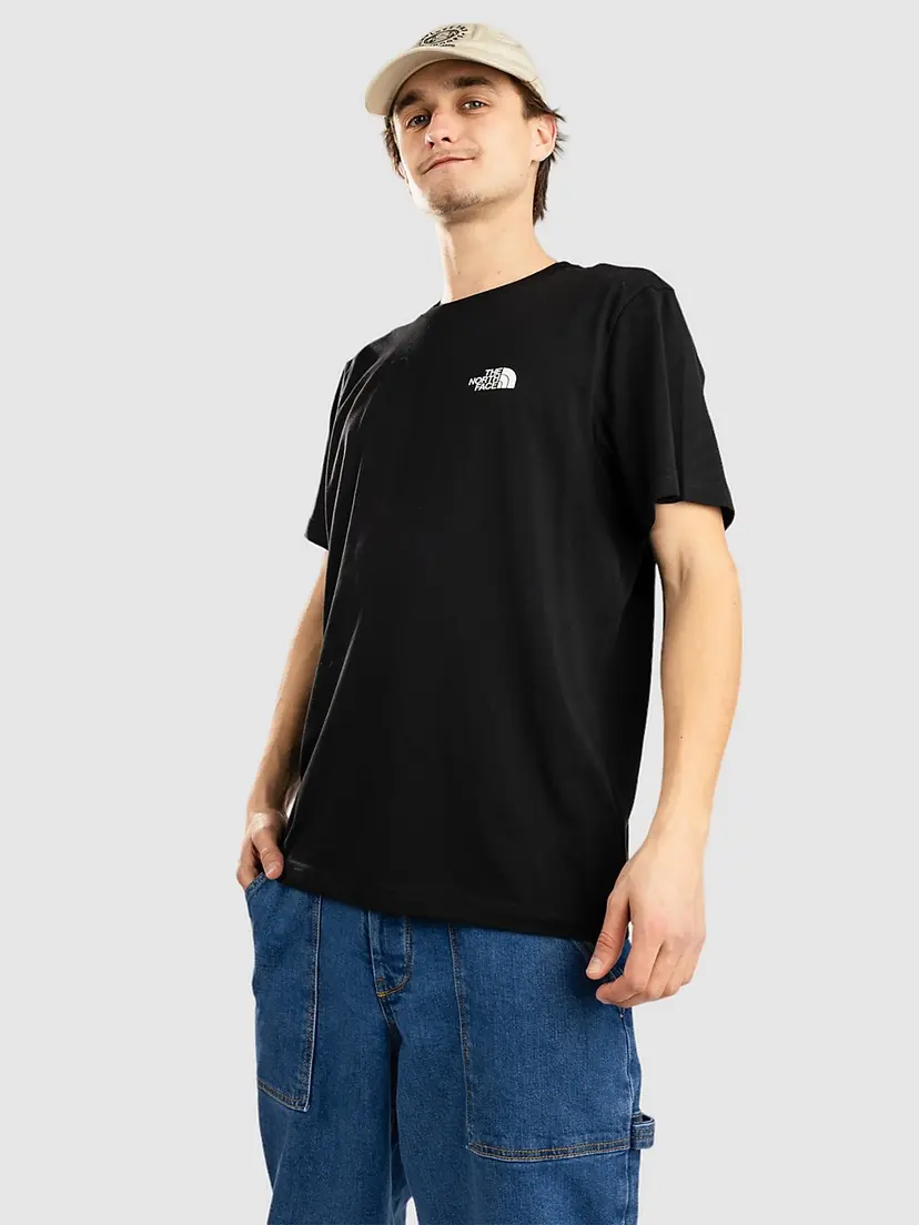 The North Face THE NORTH FACE Simple Dome T-skjorte svart