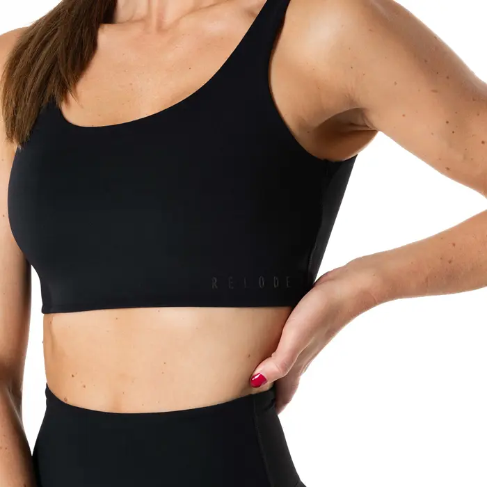 Relode Clean Sports-BH Medium Support Svart