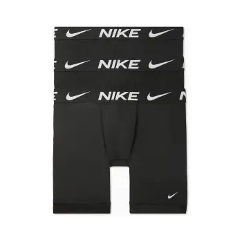 Nike Nike 3P Everyday Essentials Micro Long Leg Boxer Svart polyester Large Herre