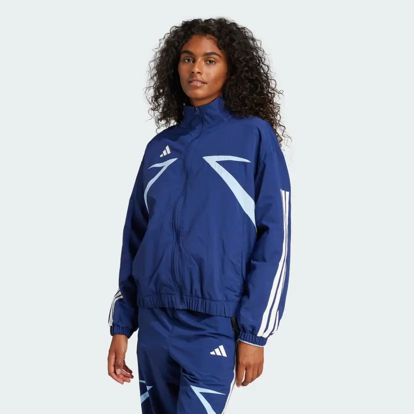 Adidas Tiro Cut 3-Stripes Color Block Woven Treningsjakke