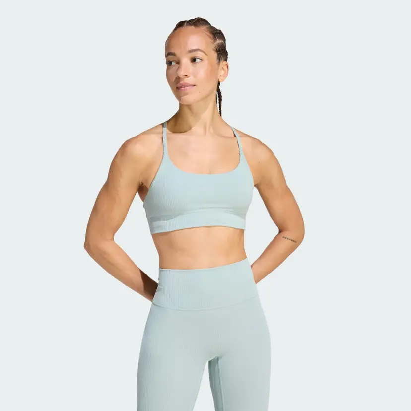 Adidas adidas All Me Light Support Rib Bra Long Line BH