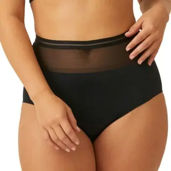 Naturana NATURANA Truser Monday High Waist Brief Svart 38 Dame