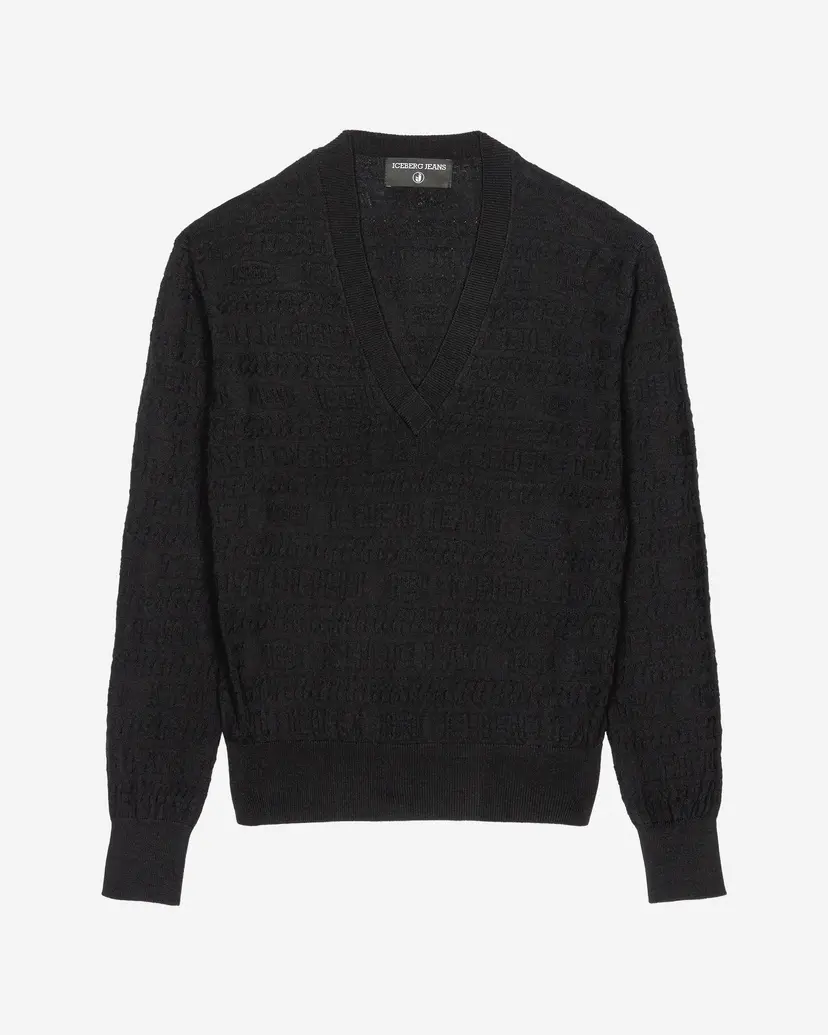 Iceberg Jeans Iceberg Jeans A009-9016 Black Sweatshirt