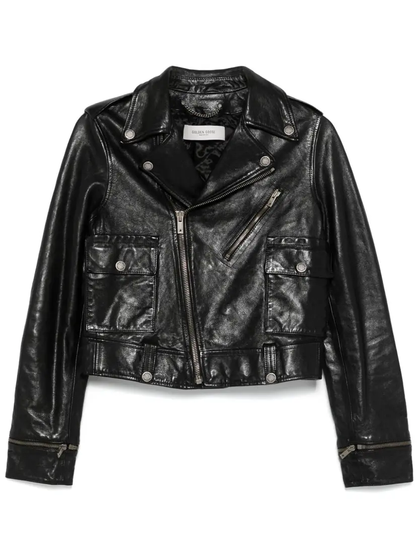 Golden Goose GOLDEN GOOSE Skinnjakker – Svart