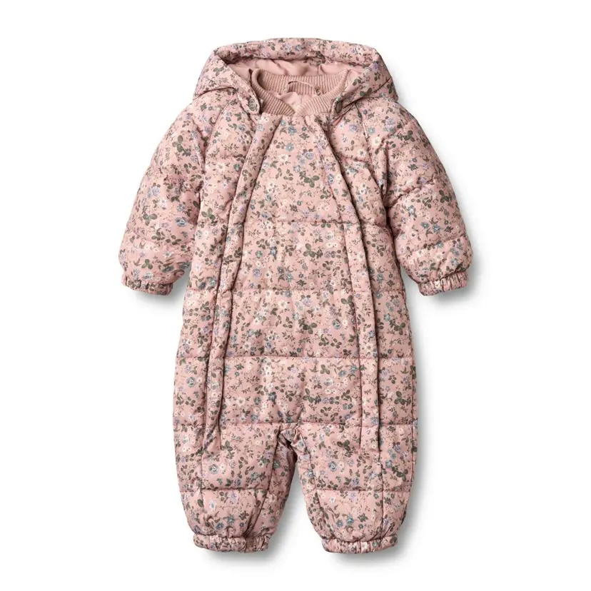 Wheat Wheat, Puffer suit Edem, Baby, Rose Powder Flowers