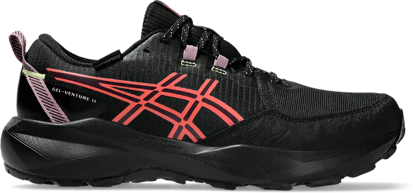 Asics Asics Women's GEL-Venture 11 Waterproof Black/watermelon