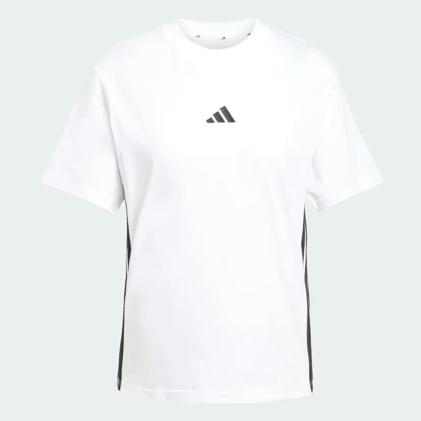 Adidas Essentials 3-Stripes Cotton T-skjorte