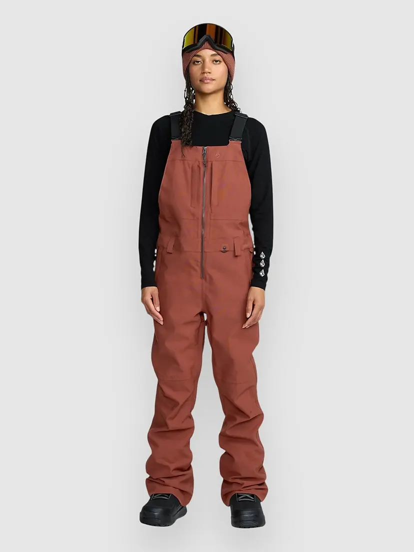 Volcom Volcom Swift Overall Bib Pant rød
