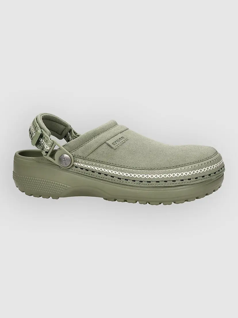 Crocs Crocs Cs Crafted Vegan Suede Stitch Sandaler grønn