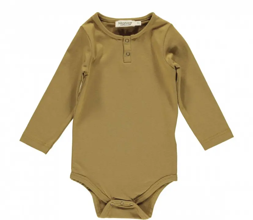 Marmar Copenhagen Sennepsgul MarMar Beo Modal Smooth Solid Body (68 / 6 mnd)
