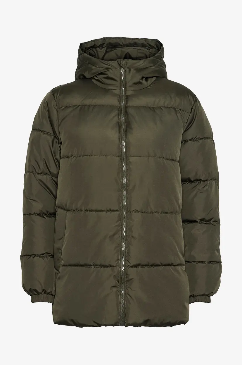 Pieces Jakke pcMaddie Puffer Jacket - Grønn