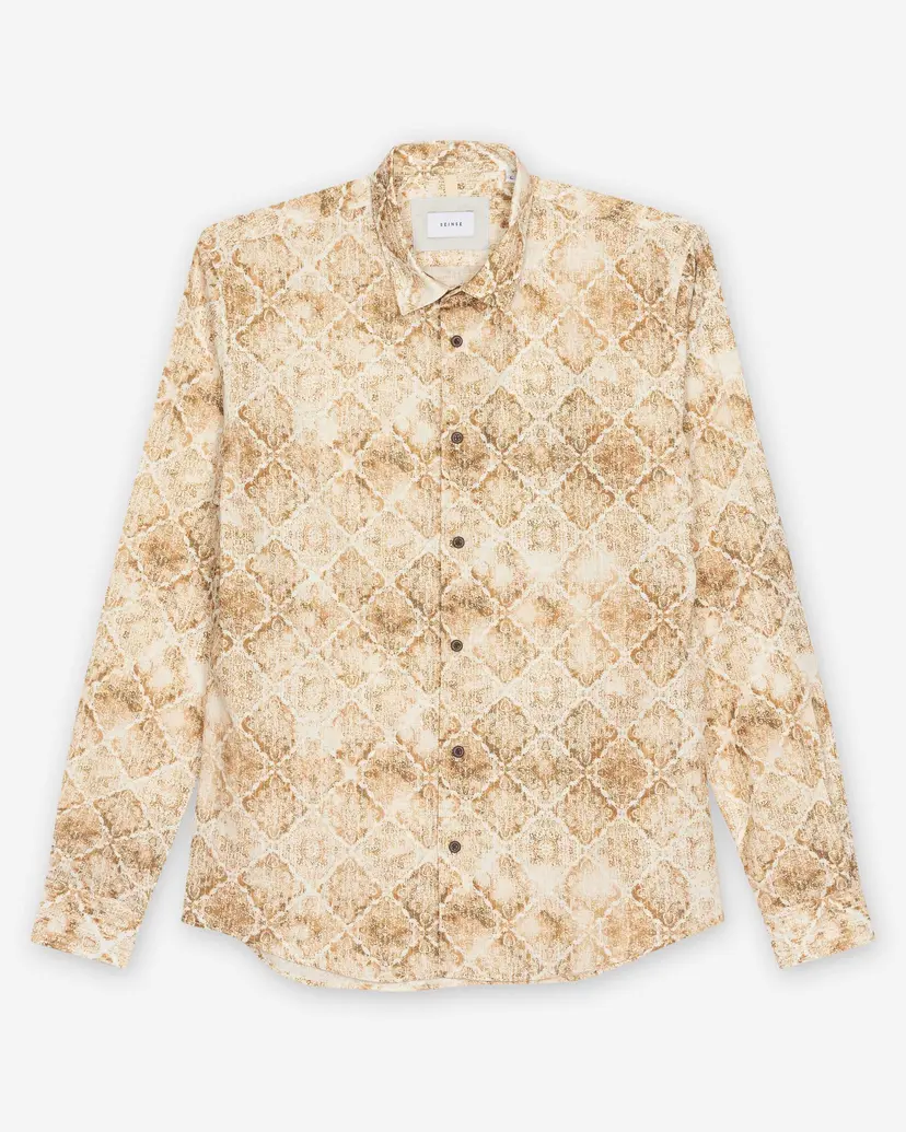 Seinse Seinse CE1109SS Beige Shirt