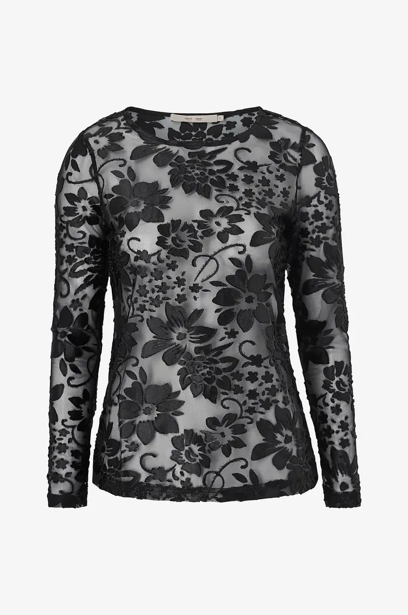 Costamani Topp Agnes Blouse - Svart