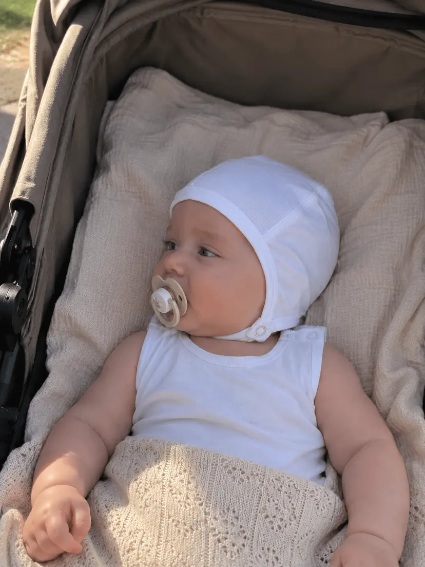 Joha Babylue i bambus Hvit