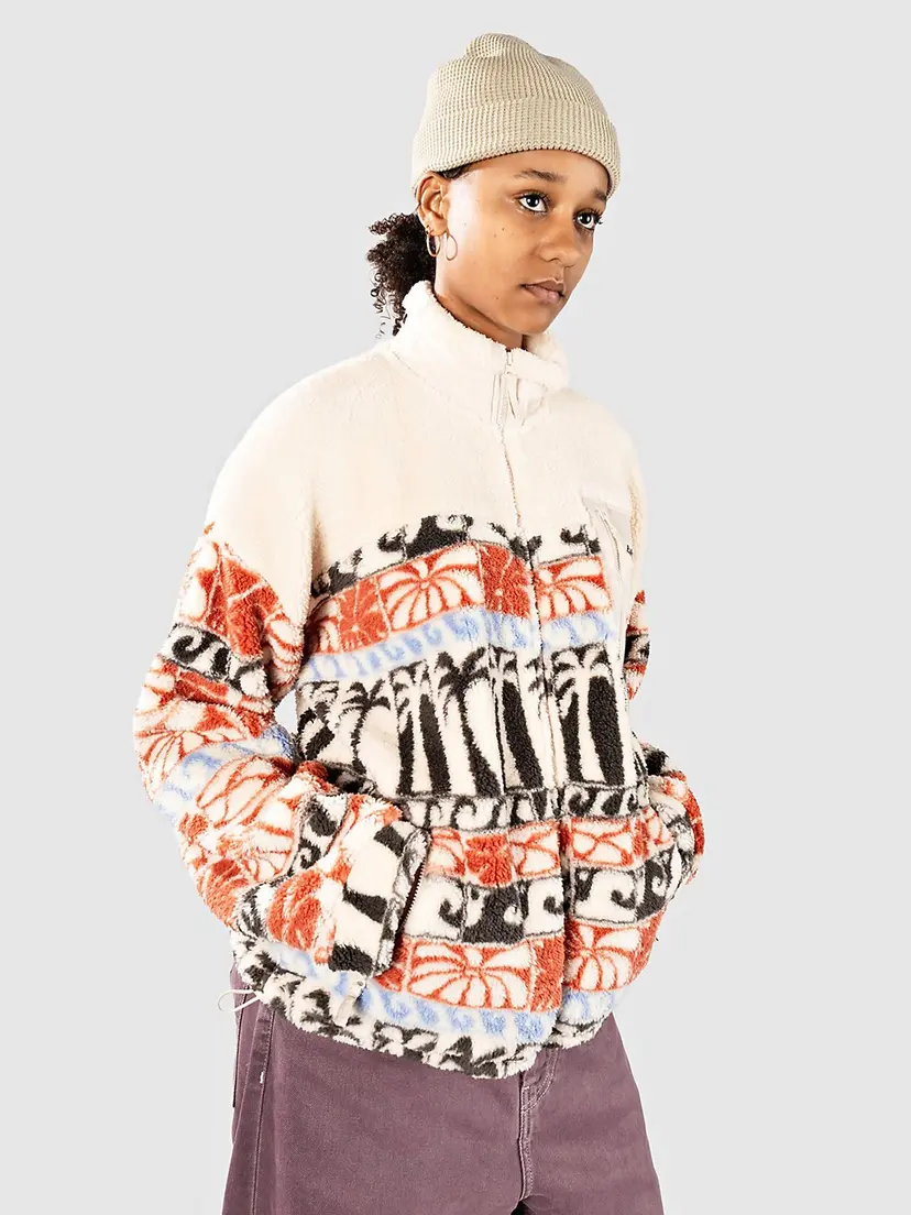 Rip Curl Rip Curl Oceanic Zip Thru Polar Fleecejakke