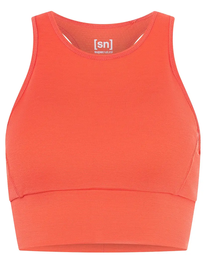 Super.Natural super.natural Women's Liquid Flow Top Living Coral