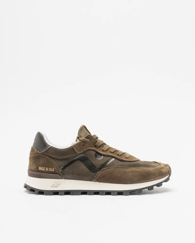 No Map Society Nomad Society Veloce Deluxe Green Sneakers