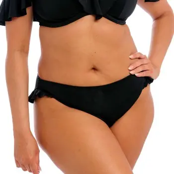 Elomi Elomi Plain Sailing High Leg Brief Svart 42 Dame