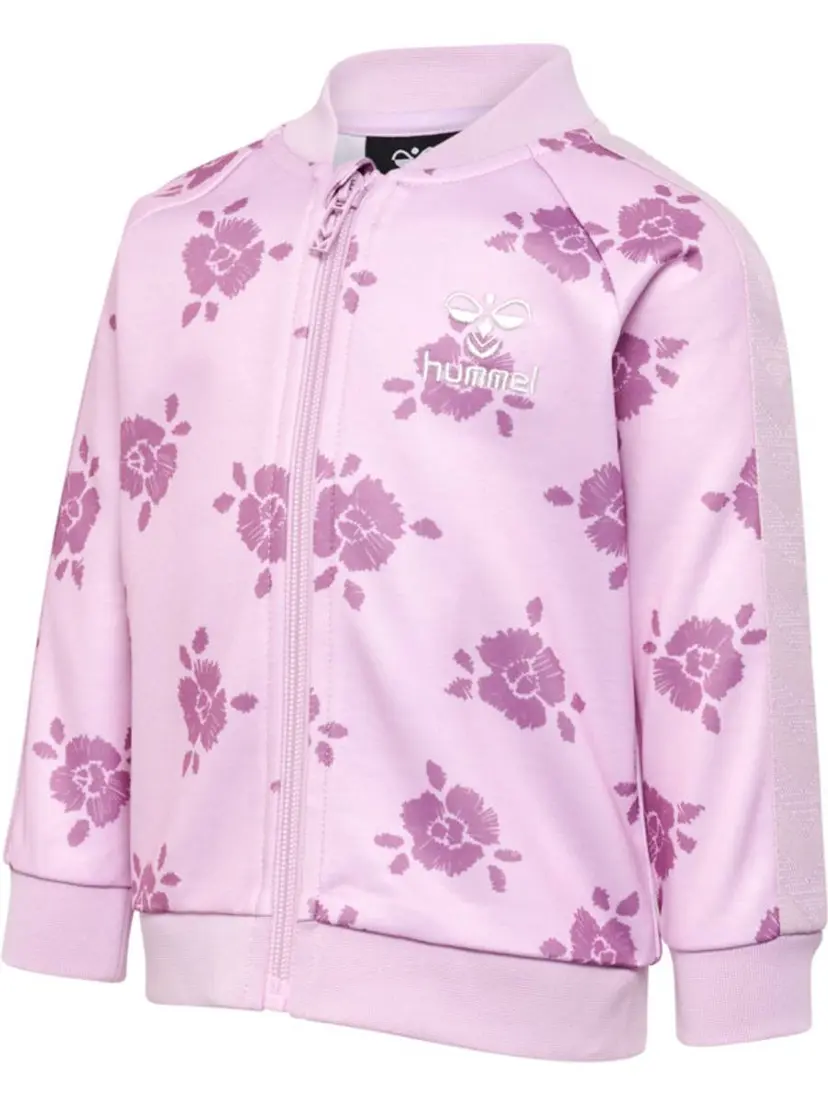 Hummel Hummel Flori Zip Jacket Winsome Orchid (80 / 1 år)